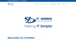 Desktop Screenshot of itworks.co.za